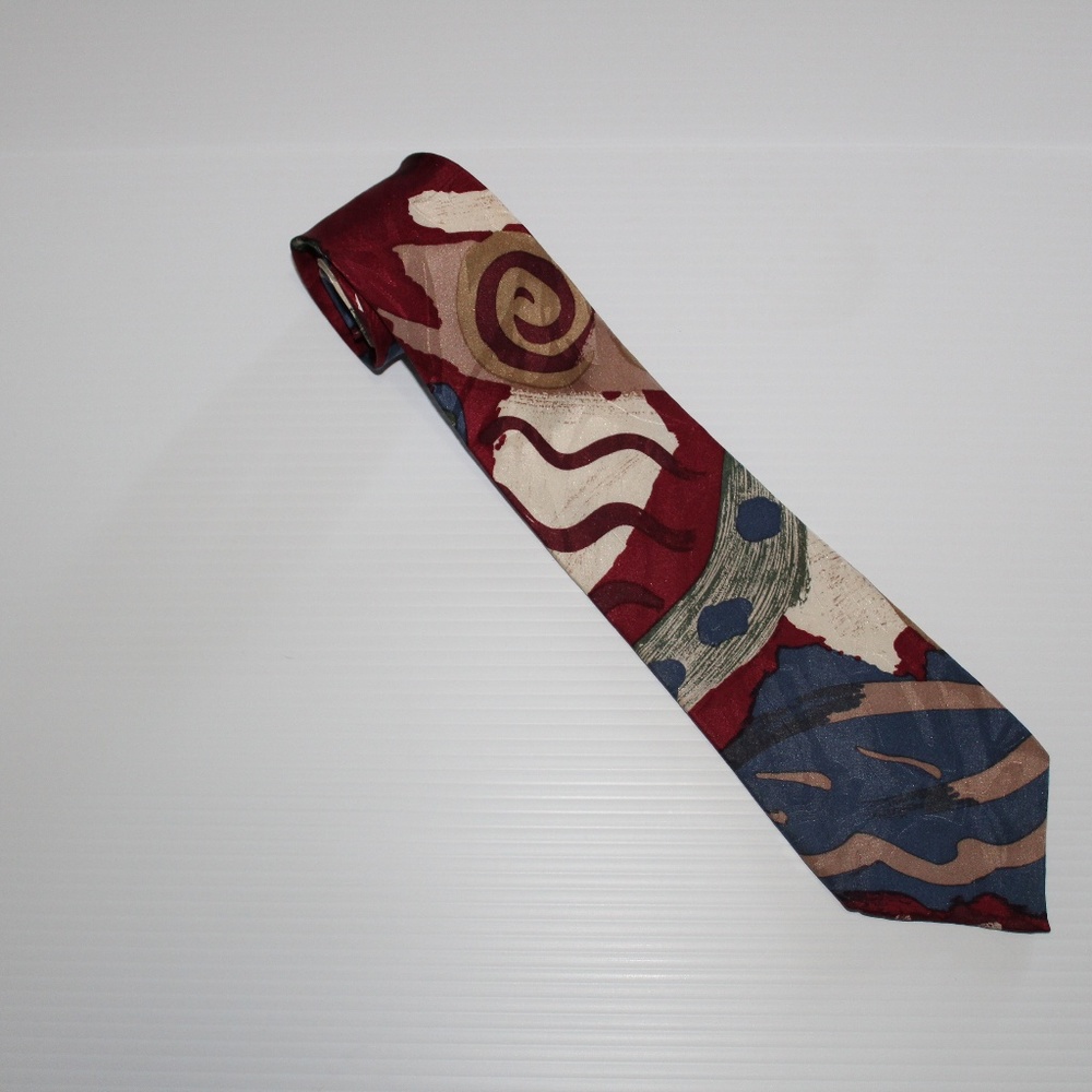 Pierre Cardon Mens Tie, 100% Silk